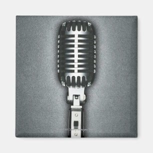 A Classic microphone Magnet