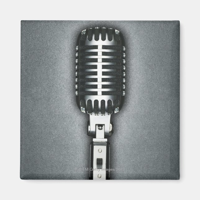 A Classic microphone Magnet (Front)