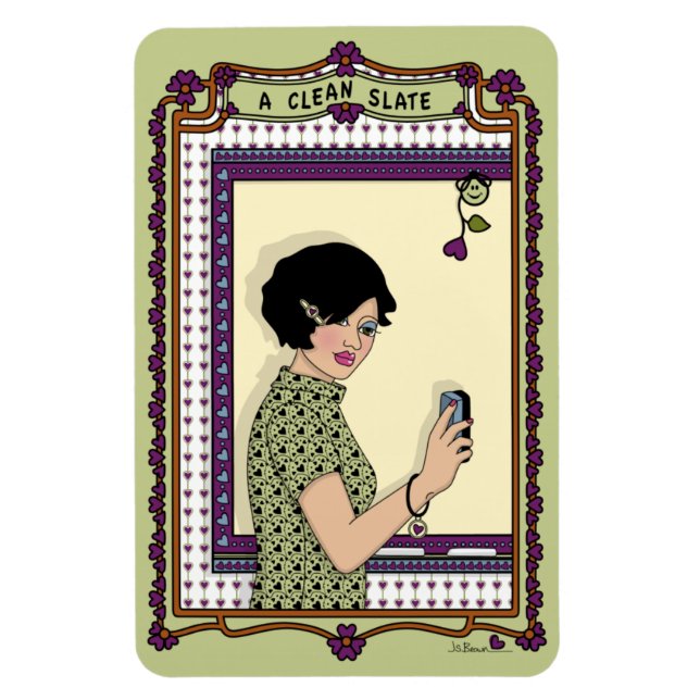 A Clean Slate_A_4x6 Refrigerator Magnet (Vertical)
