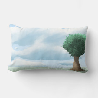 A Cleansing Gale Lumbar Pillow
