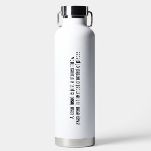 A Clear Head Vacuum Insulated Bottle