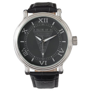 A Clever Slice of Pi Dial Watch