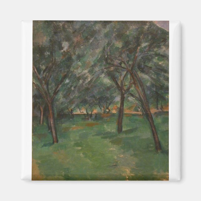 A Close - Paul Cezanne - c1890 Magnet (Front)