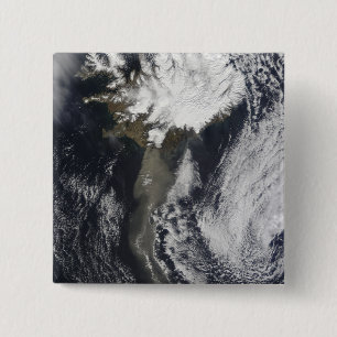 A cloud of ash 2 inch square button