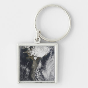 A cloud of ash keychain