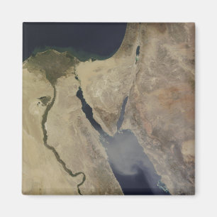 A cloud of tan dust from Saudi Arabia Magnet