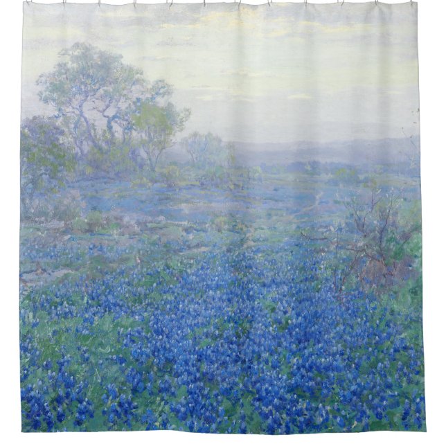 A Cloudy Day, Bluebonnets by Onderdonk Vintage Art (Front)