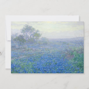 A Cloudy Day, Bluebonnets   Julian Onderdonk
