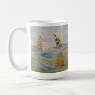 A Clown's Hat Sail  Coffee Mug