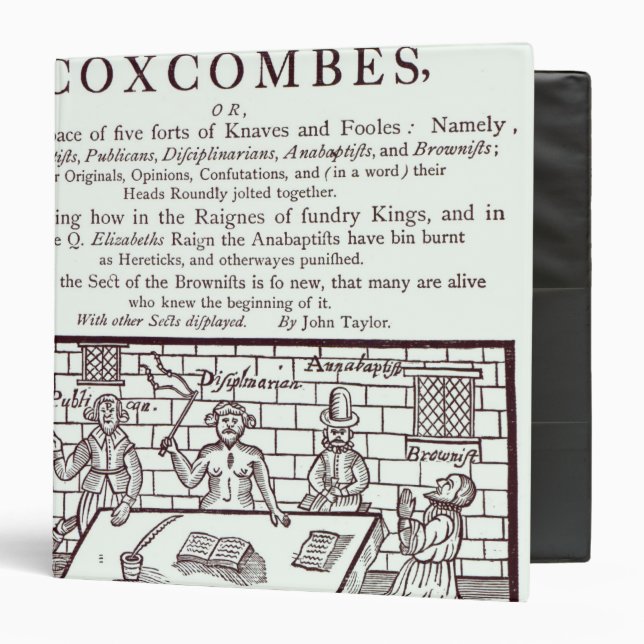 A Cluster of Coxcombes' by John Taylor Binder (Front/Inside)