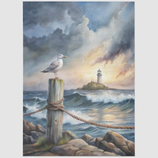 A Coastal Series Design 29 Tissue Paper