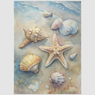 A Coastal Series Design 49 Tissue Paper