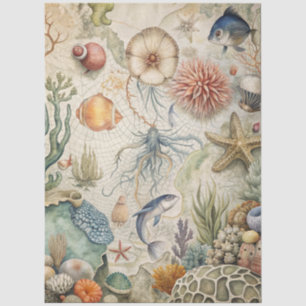 A Coastal Series Design 51 Tissue Paper
