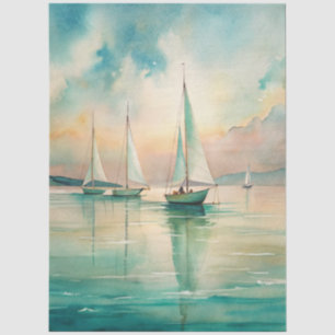 A Coastal Series Design 81 Tissue Paper