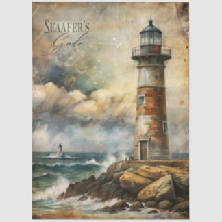 A Coastal Series Design 83 Tissue Paper