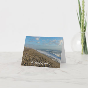 A Cocoa Beach Morning Thinking Of You Card