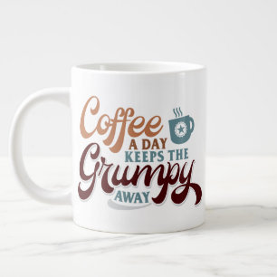 A Coffee a Day for Coffee Lover Gift Large Coffee Mug