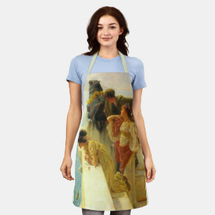 A Coign Of Vantage by Sir Lawrence Alma-Tadema Apron