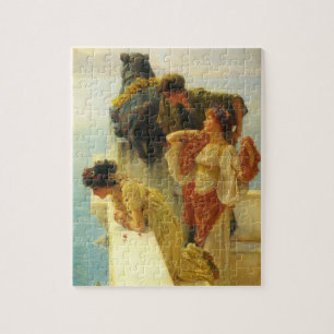 A Coign Of Vantage by Sir Lawrence Alma-Tadema Jigsaw Puzzle