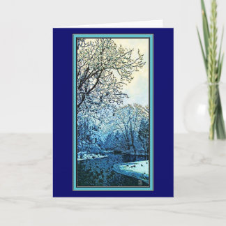 A Cold Day Holiday Card