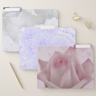 A Collection Of Beautiful Flowers File Folder