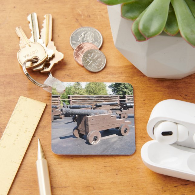 A Collection of Cannons Keychain (Desk)