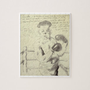 A Collection of Eight Illustrated Letters to his F Jigsaw Puzzle