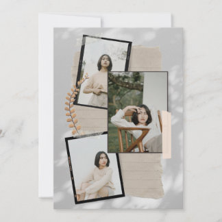 A Collection of Timeless Memories Invitation