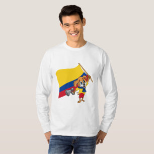 A Colombian Fan Dog T-Shirt