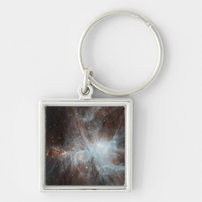 A colony of hot young stars in the Orion Nebula Keychain (Front)