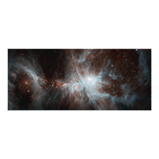 A colony of hot young stars in the Orion Nebula Photo Print (Front)