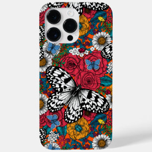 A colorful garden Case-Mate iPhone 14 pro max case