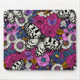 A colorful garden II Mouse Pad