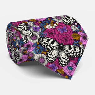 A colorful garden II Tie