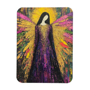 A Colourful Angel Magnet