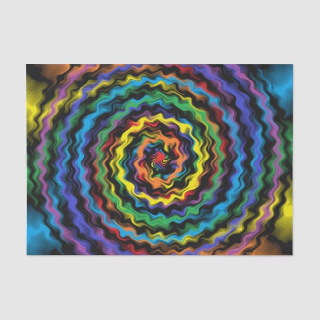 A Colourful Detonation Tissue Paper (Front)