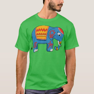 A Colourful Elephant T-Shirt