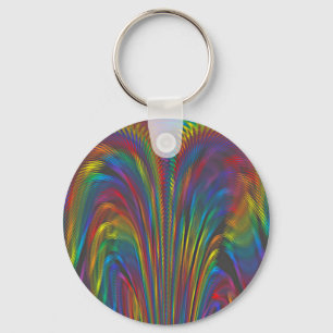 A Colourful Eruption Keychain