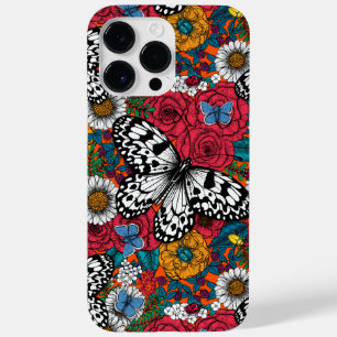 A colourful garden Case-Mate iPhone 14 pro max case