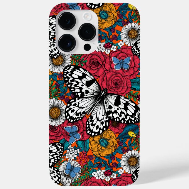 A colourful garden Case-Mate iPhone case (Back)