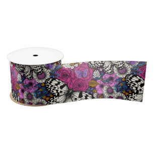 A colourful garden II Satin Ribbon