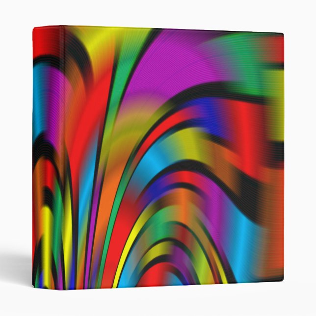 A Colourful Integration 3 Ring Binder (Front/Spine)