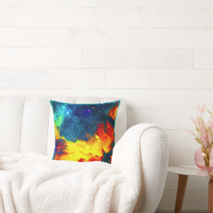 A Colourful Journey Through the Universe. Buy Now Throw Pillow