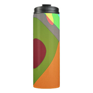 A Colourful Mess 1107 Abstract Art Thermal Tumbler