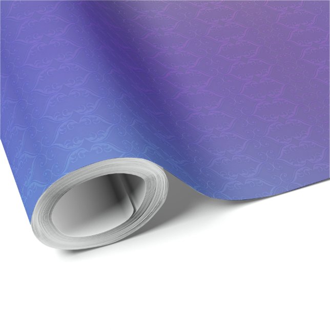 A colourful roll of gradient wrapping paper  (Roll Corner)