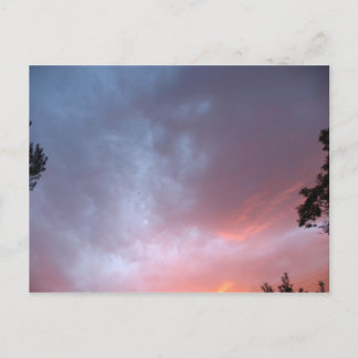 A Colourful Sunset Postcard