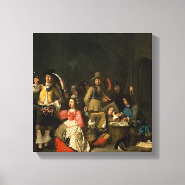 A Company of Soldiers Canvas Print (Front)