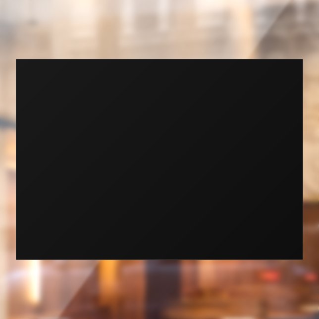 A completely black image with a subtle texture  window cling (Sheet 2)