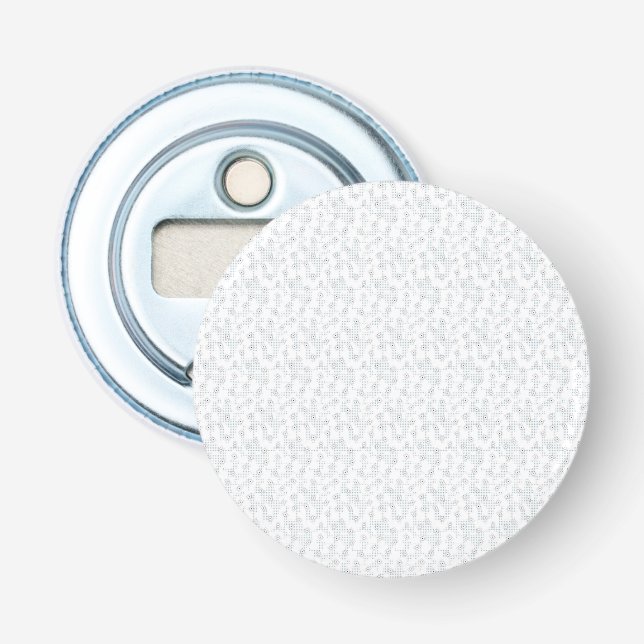 A completely white, featureless surface fills the  bottle opener (Front)