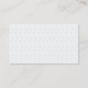 A completely white, featureless surface fills the business card